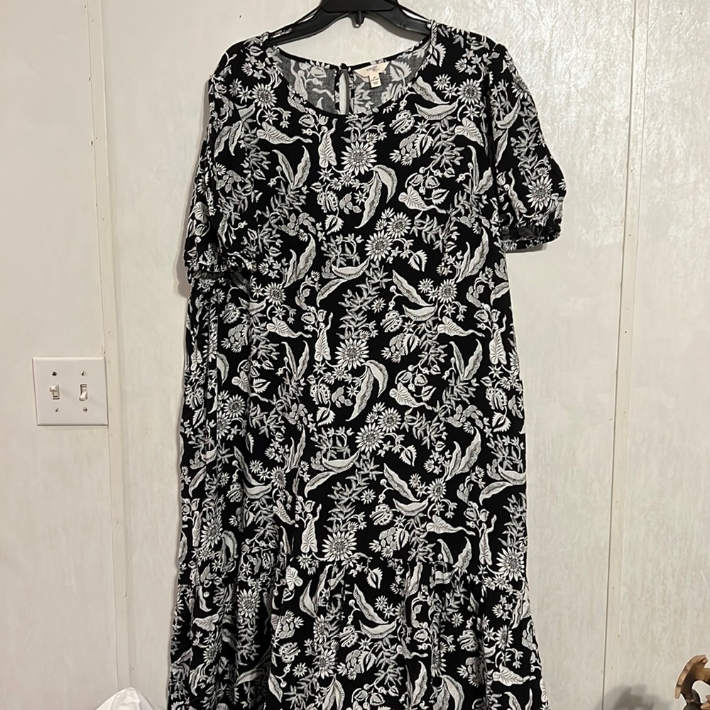 Floor length dress
